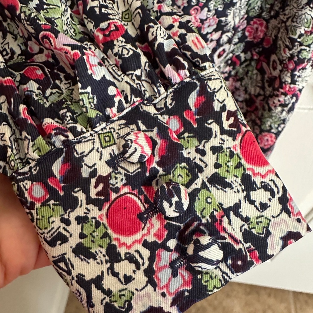 Cinq à Sept Quin Floral‎ Tie-Front Maxi Slit Dress Size 6? See Measurements - Picture 8 of 13